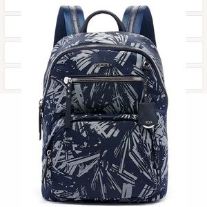 TUMI Hagen backpack in Blue Palm NWT Rare Find